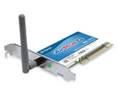 PCI 802.11B/G/N Wireless Ethernet Adapter